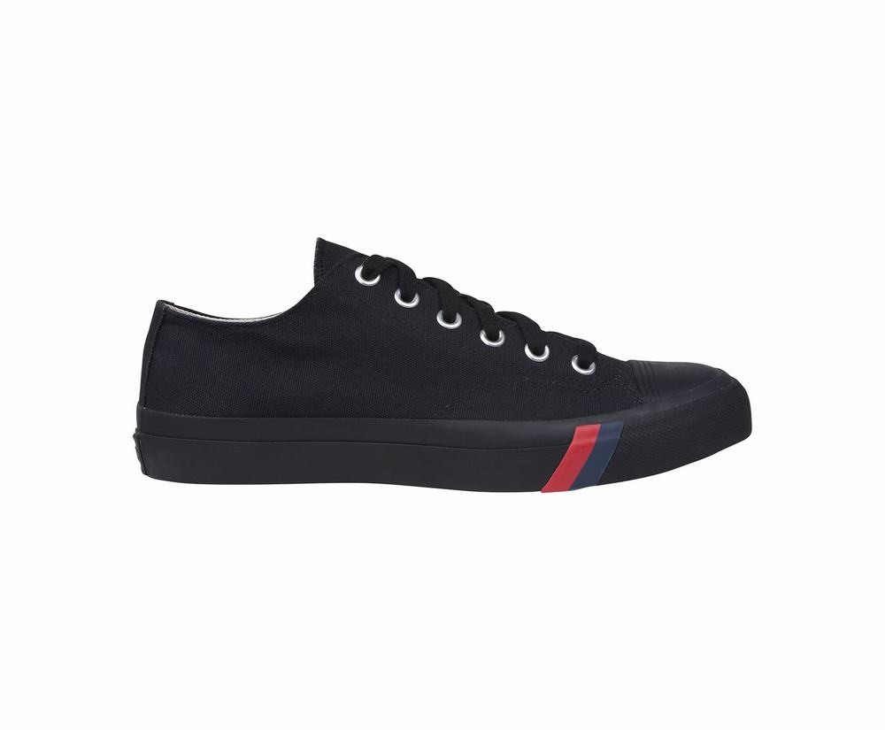 Men's Keds Royal Lo Trainers Black 9035678FA - South Africa